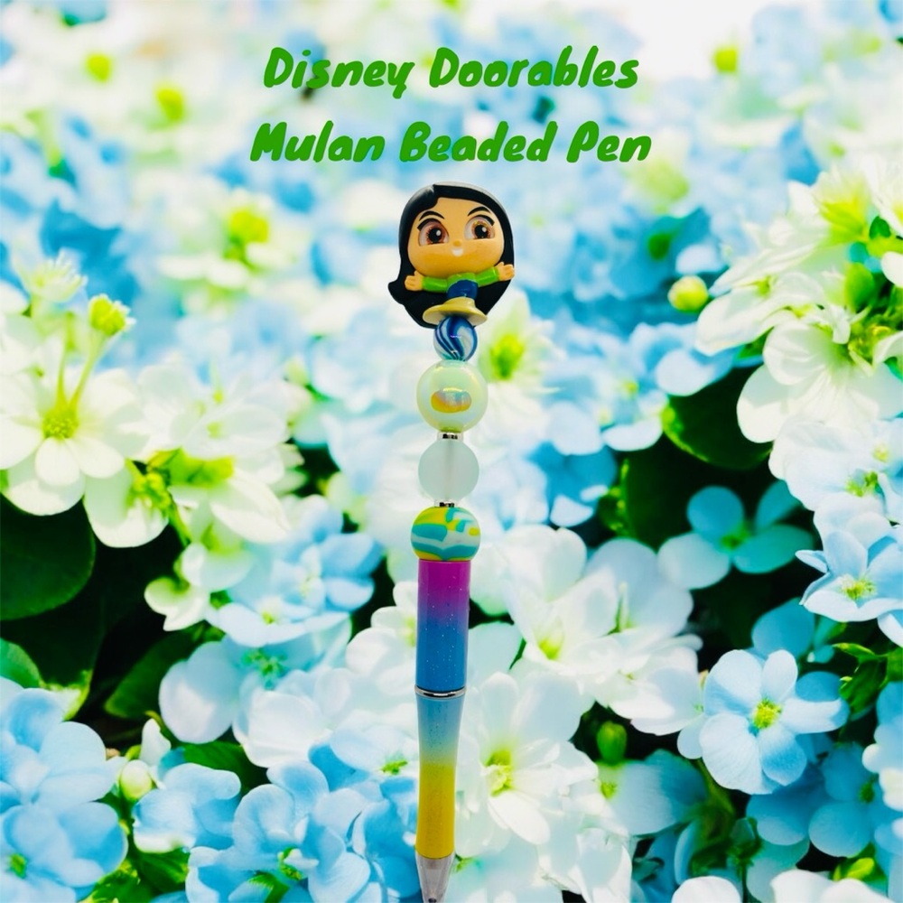 Disney Doorables Mulan Beaded Pen